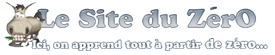 Logo Site du z�ro