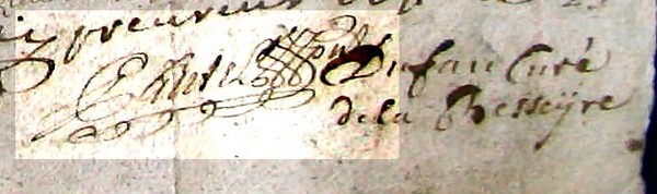 Signature de Chastel